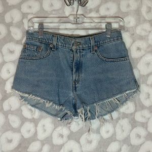 Vintage Levi’s Cutoff Jean Shorts
